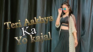 Teri Aakhya ka Yo kajal Dance video Haryanvi song Dance cover babitashera27 teriaakhyakayokajal [upl. by Hcab]