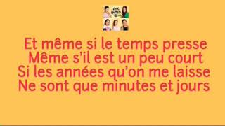 PAROLES  Au bout de mes rêves quotkids united nouvelle generationquot [upl. by Orren]