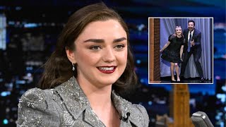 Maisie Williams Set to Shine on The Tonight Show Starring Jimmy Fallon [upl. by Oninrutas91]