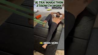 How a Ultra Marathoner trains strength ultramarathon marathontraining trailrunning running run [upl. by Clotilda636]