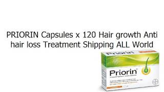 Priorin Capsules X 120 Hair Growth Anti Hair Loss Treatment Shipping ALL World [upl. by Rehpoitsirhc]