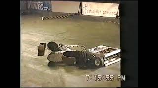 Robot Wars 1997 Heavyweight match DoAll versus KillOAmp [upl. by Prinz]