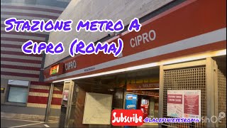 MetroA CIPRO Full Tour of it Com’è la metro di CIPRO SUBSCRIBE PLease lalefinieyesroma roma [upl. by Vanna]