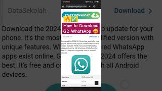 How to download GB WhatsApp 2024  GB WhatsApp Kaise Download kare GB WhatsApp Latest Version 🔥✅ [upl. by Hcab]