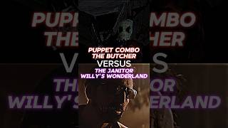 The janitor vs The Butcher edit 1v1 memes willyswonderland puppetcombo [upl. by Acillegna]