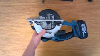 makita lithiumion circular saw [upl. by Ahseiym]