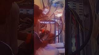 Cable glanding And connection withvrf🔥airhandlingunit electrical vrfsystemshortvideovirallvideo [upl. by Jariv]