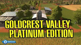 Farming Simulator 17 GOLDCREST VALLEY PLATINUM EDITION MAP  Sugar Beet Job🏄🛀⛷️ [upl. by Margalo]