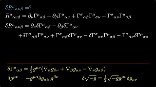 Einstein Hilbert Action General Relativity [upl. by Adelice]