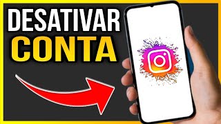 COMO DESATIVAR CONTA DO INSTAGRAM TEMPORARIAMENTE EM 2024 [upl. by Ezalb]