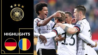 Müller brings hardfought win for GER  Germany vs Romania 21  Highlights  Worldcup Qualifier [upl. by Anirat873]