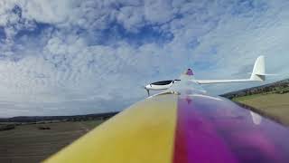 TMAC Epsilion 35m RC Glider flying on a nice day [upl. by Oirad]