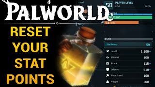 Respec Your Stat Points with the Memory Wiping Medicine Farming Beautiful Flowers  Palworld Guide [upl. by Zippel]