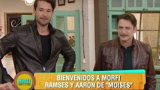 Ramses y Aaron de quotMoises y los diez mandamientosquot Entrevista completa  Morfi [upl. by Stochmal402]