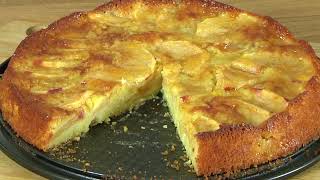 🍏 Receta de Tarta de Manzana sin leche 🍎 [upl. by Mulac]