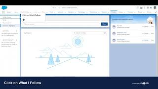 How to See What you Follow in Salesforce Lightning [upl. by Valenka]