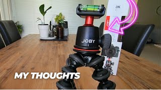 Joby Gorillapod 3K for Sony a6400 Unboxing amp Test [upl. by Nylrebma]