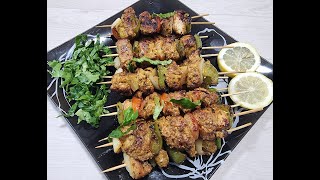 Chicken Shashlik Sticks l Shashlik Skewers Recipe l Chicken Shish Kabab Recipe [upl. by Llertal]