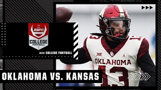 Oklahoma Sooners at Kansas Jayhawks  Full Game Highlights [upl. by Hagile]