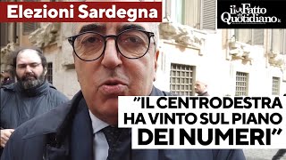 Elezioni in Sardegna la destra perde ma lanalisi del voto è surreale quotVinto sul piano dei numeriquot [upl. by Rafiq]