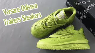 Versace Odissea Trainers Sneakers Review [upl. by Aiotal863]