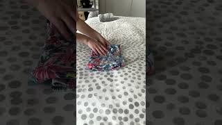 Friday Folds  How to fold pants in a drawer Part 2 [upl. by Haroppiz]