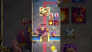 How Many Spells Does It take to Kill The Evo Royal Giant gaming clashroyale supercell [upl. by Leod]