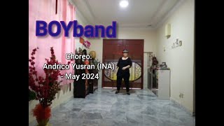 Boyband  Line Dance Andrico Yusran INA  May 2024 [upl. by Heddy]