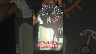 Hero CBZ Xtreme Digital Meter New Tik Tik Switch [upl. by Araeit14]