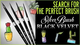 Silver Black Velvet Search for the Perfect Brush [upl. by Publea]