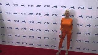 Courtney Stodden at the PETAs 35th Anniversary [upl. by Englebert]