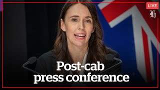 Postcab press conference [upl. by Anomis]