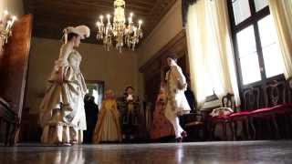 Learn how to dance the Minuet  Venice Carnival 2014 [upl. by Dusa363]