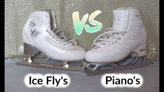 Edea Ice Fly Skates VS Edea Piano Skates [upl. by Brietta]