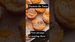 My FIRST Attempt at Making Lisbons Famous Pasteis de Nata [upl. by Seiber]