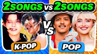 KPOP vs POP 2024 Edition 🔥 Save One Drop One  Kpop Quiz 2024  KMusic Quiz [upl. by Einaj861]