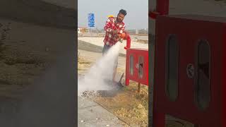 fire hydrant system testing  civil field engineer hydrant shortsvideo [upl. by Mercier]