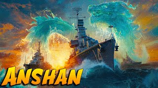 NEW CHINESE DESTROYER  Anshan World of Warships Destroyer Review [upl. by Tomlinson]