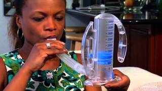 How to Use Your Incentive Spirometer English  Memorial Sloan Kettering [upl. by Conrad]