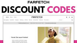 Best Farfetch Discount Codes  TOP 3 DISCOUNT CODES 2024 [upl. by Eentihw]