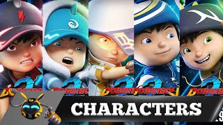 BOBOIBOY CHARACTERS  ♫ I JUST WANNA BE GREAT [upl. by Ahsemak]