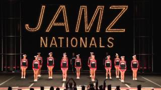 JAMZ 2013 All Star Nationals 1016 Glendora High School JV Show Cheer [upl. by Ahseiyk]