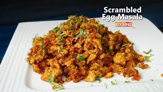 Scrambled Egg Masala  Home Cooking [upl. by Azeel]