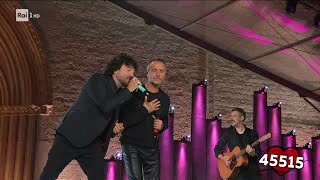 Francesco Renga e Nek nel loro quotmedleyquot  Con il Cuore nel nome di Francesco 30052023 [upl. by Almond239]