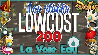 LES STUFFS LOWCOST 200 SUR DOFUS  La voie Eau 4 [upl. by Eurd680]