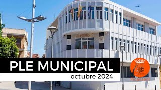 Ple municipal Picassent octubre 2024 [upl. by Elwee495]