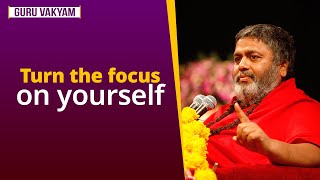 Guru Vakyam English Episode 969  Turn the focus on yourself [upl. by Eirallih325]