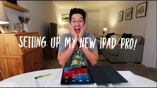 Setting up the NEW iPad Pro 129 inch 2018 [upl. by Samira]