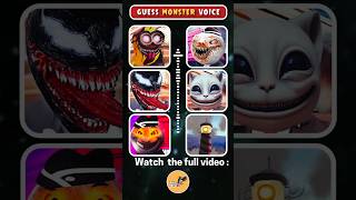 Guess the MONSTERS VOICE  Minionexe Cursed Thomas Choo Choo Charles  Coffin Dance Song [upl. by Sadonia517]