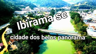 drone sobrevoa cidade de ibirama SC [upl. by Thurnau589]